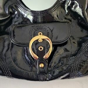 Perlina New York Black Leather Satchel